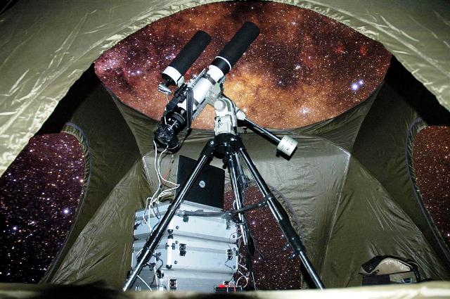 SmartAstronomy's ClearView AstroDome Observatory Tent. Durable ...