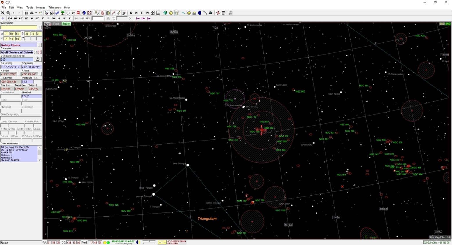 Abell Galaxy clusters members - Deep Sky Observing - Cloudy Nights