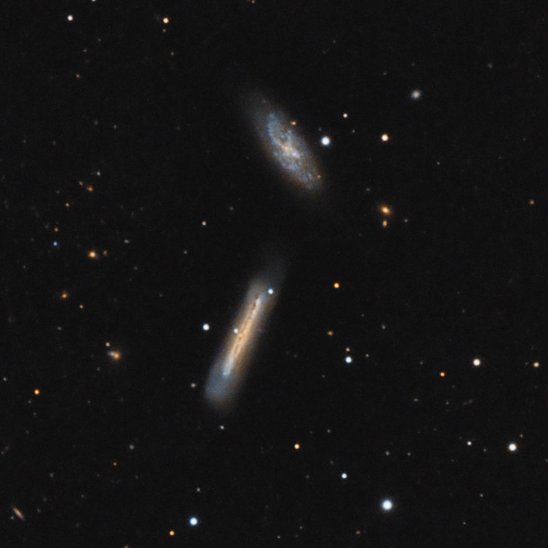 NGC 4633 and 4634 May be Interacting - Experienced Deep Sky Imaging ...