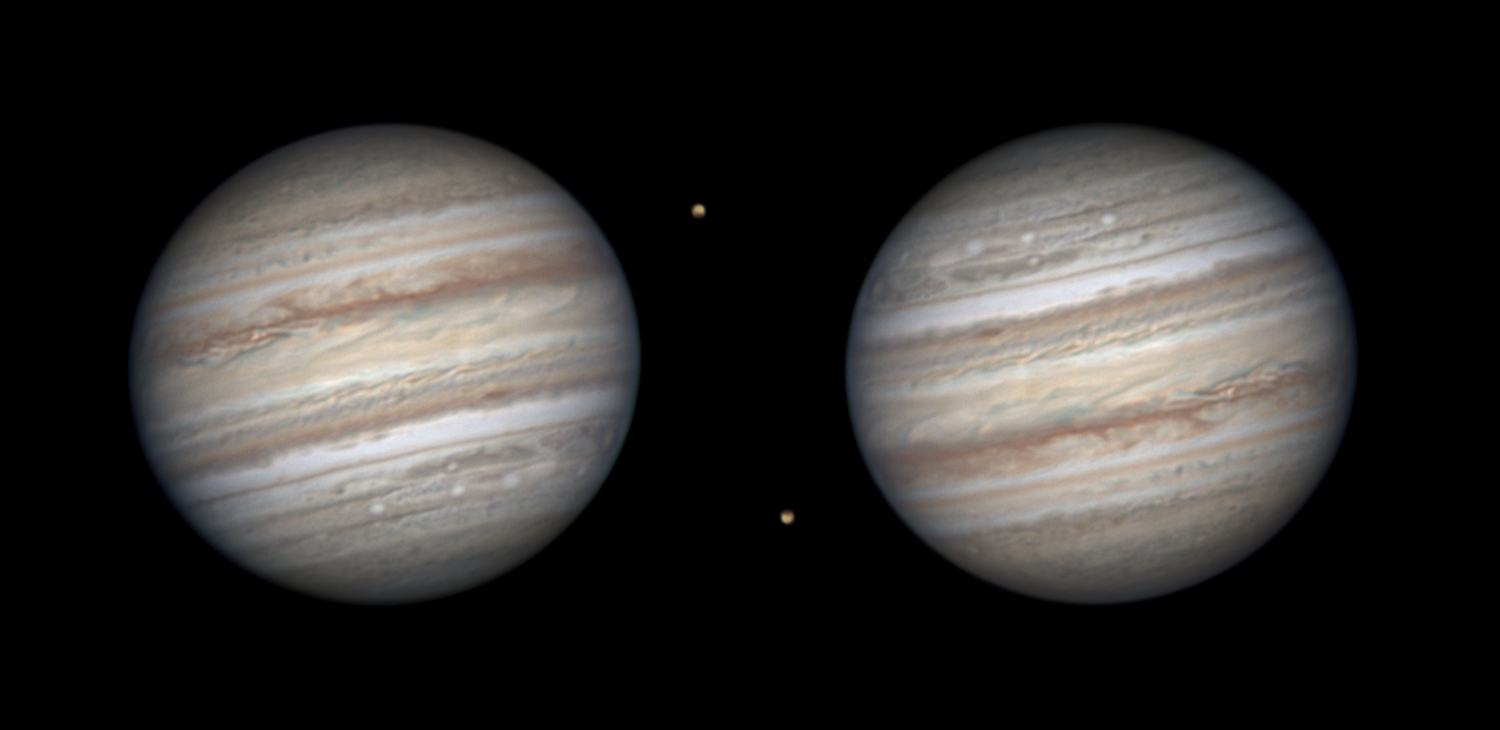 Jupiter and Io 24 may 2018 chilescope - Major & Minor Planetary Imaging ...