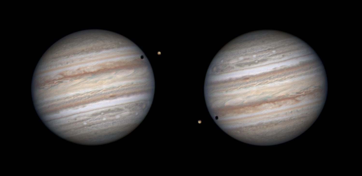 Jupiter And Io 24 May 2018 Chilescope - Major & Minor Planetary Imaging ...