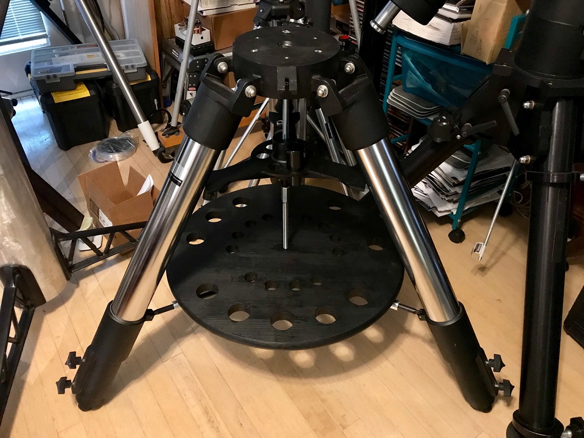 Modifications to a Meade Giant Field Tripod - Mounts - Cloudy Nights