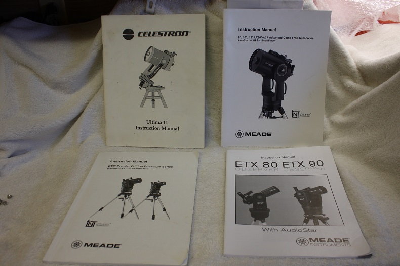 Celestron & Meade Instruction Manuals to Choose From - CN Classifieds