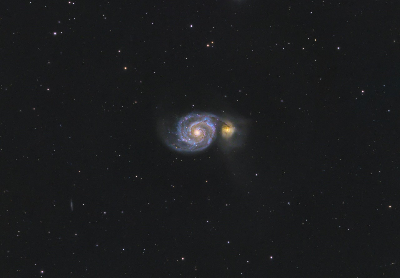 Bortle 8 - very wide field with two different lenses. M63, M51 and M101 -  Experienced Deep Sky Imaging - Cloudy Nights