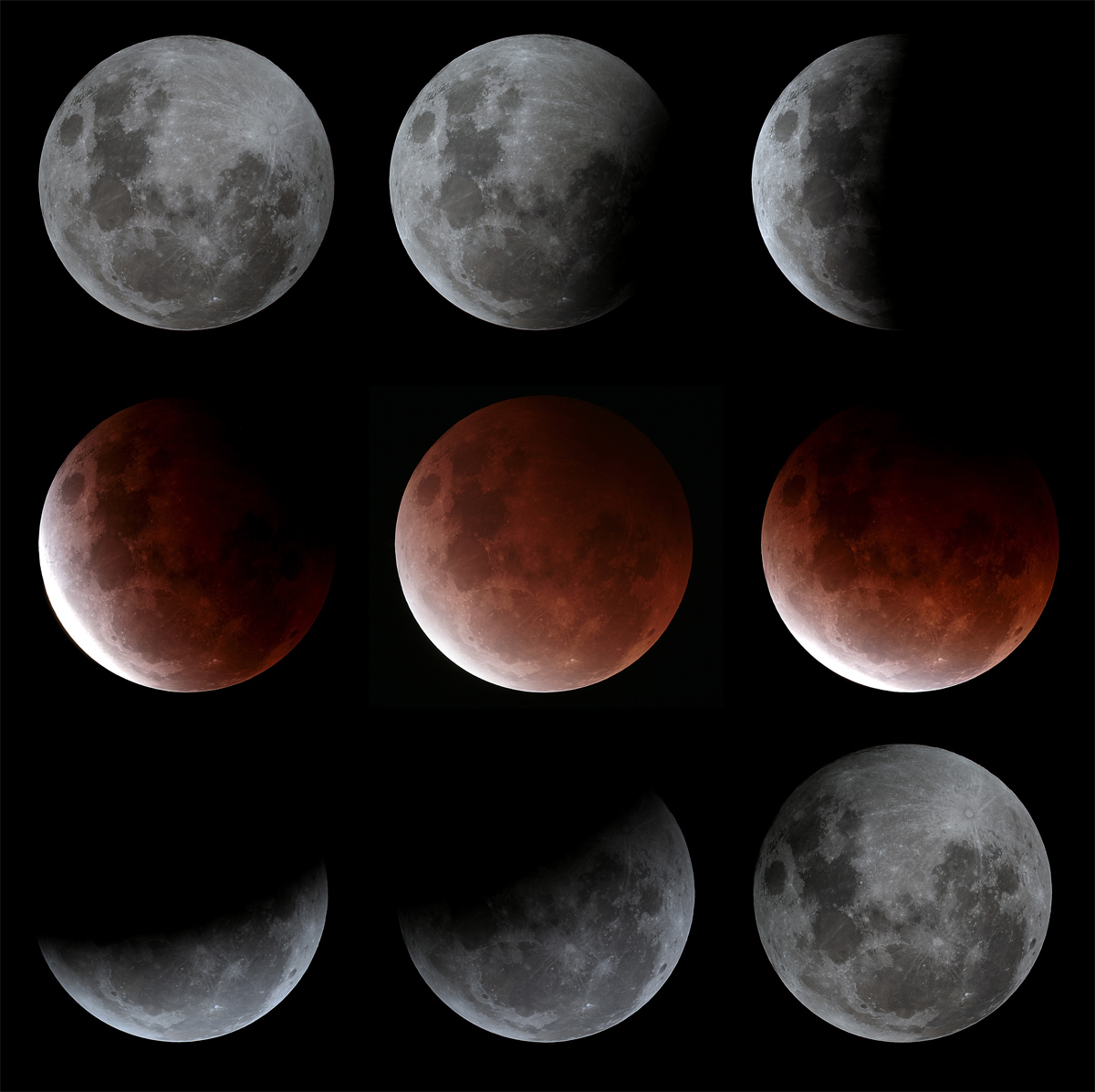 Lunar Eclipse from Melbourne (now with extra images), Australia 26 May ...