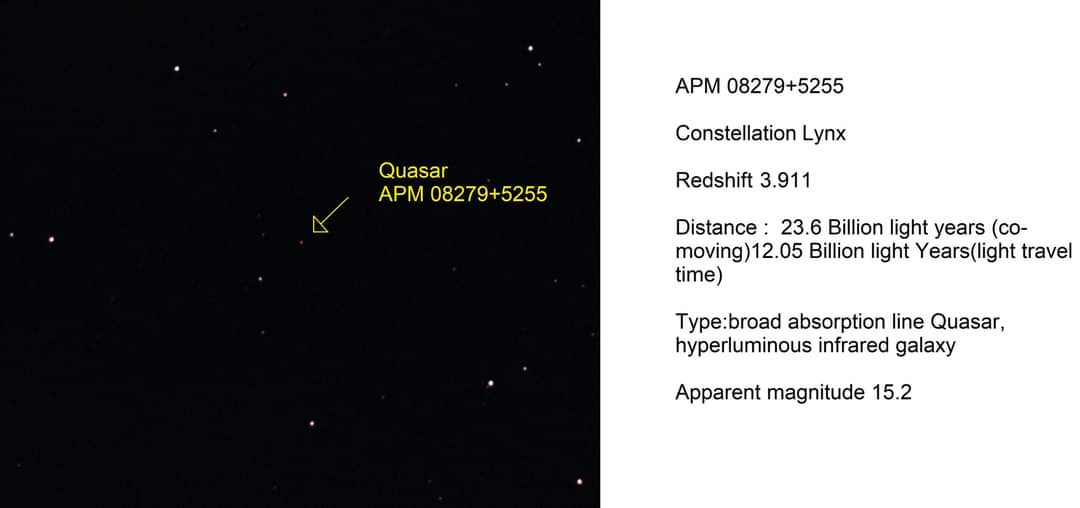 APM 08279 5255 Quasar in Lynx LX850 12 f 8 ACF Experienced