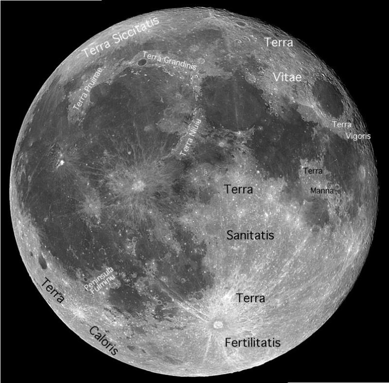 Lunar bright names - Lunar Observing and Imaging - Cloudy Nights