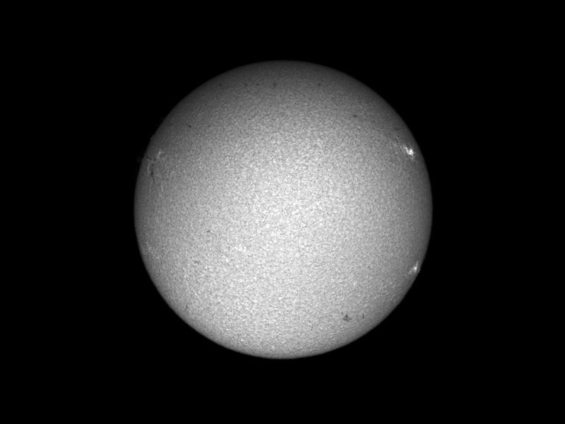 Sun - full disk -surface - H-a June 13, 2010 - Solar Observing and ...