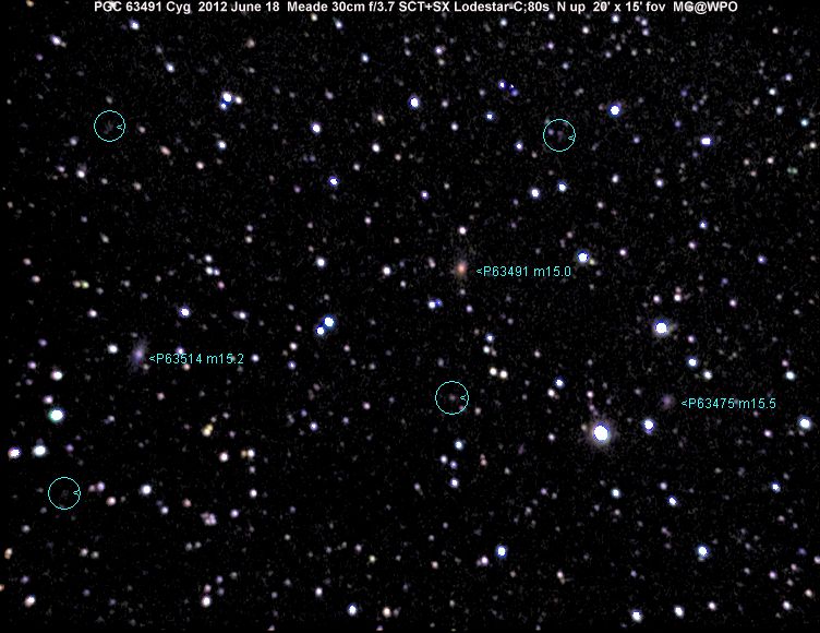 Cygnus Galaxies Deep Sky Observing Cloudy Nights 