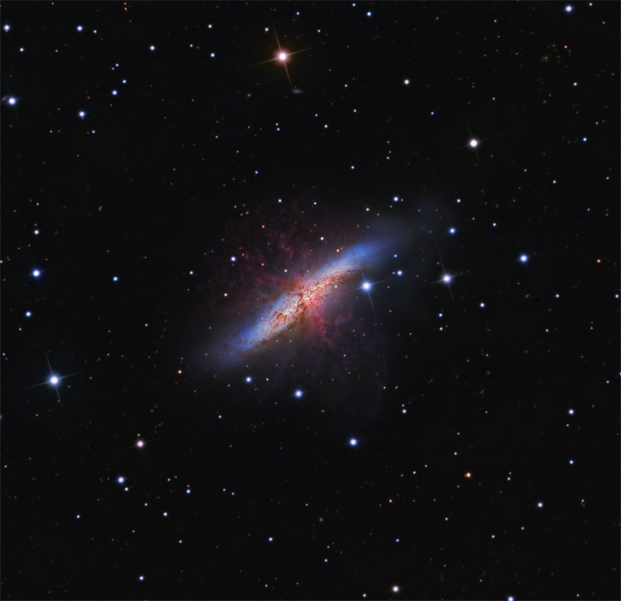 Messier 82 - The Cigar Galaxy - Experienced Deep Sky Imaging - Cloudy ...