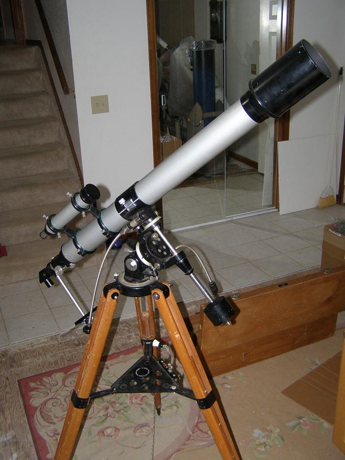 My new Sears 6339a 'Royal Astro' 76mm F15 - Classic Telescopes - Cloudy ...