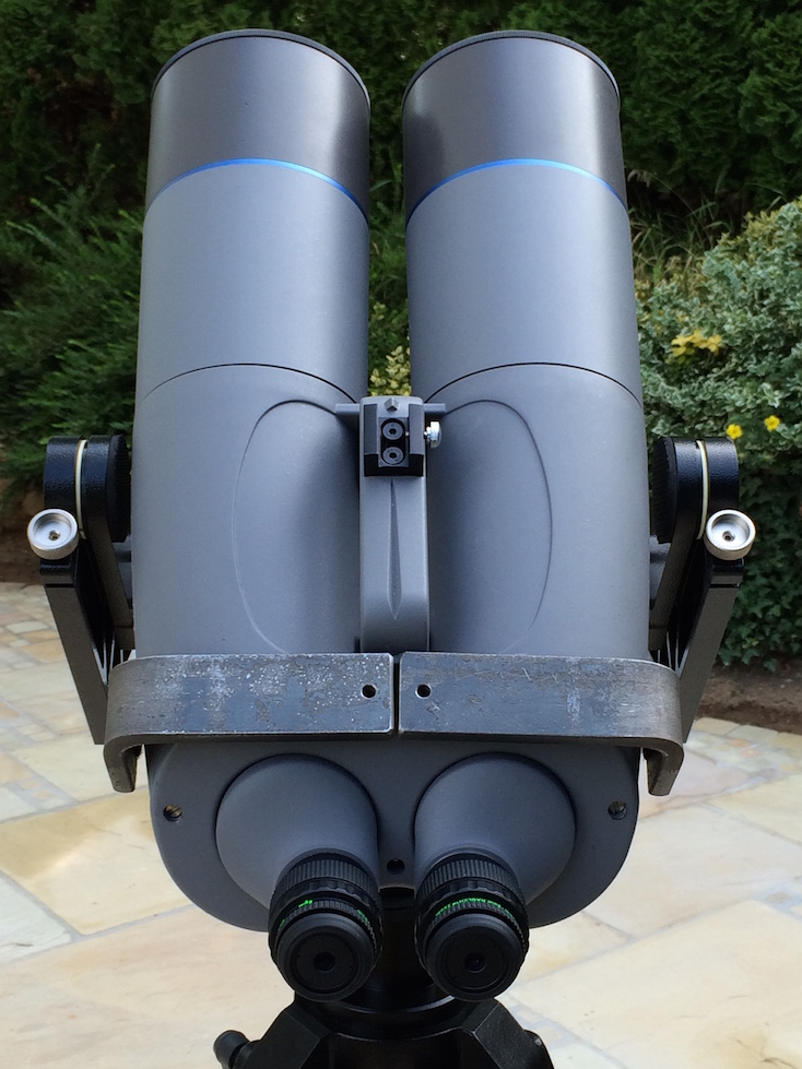 Pedestal best sale mounted binoculars