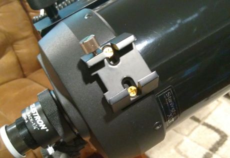 agena astro blue fireball finderscope adapter