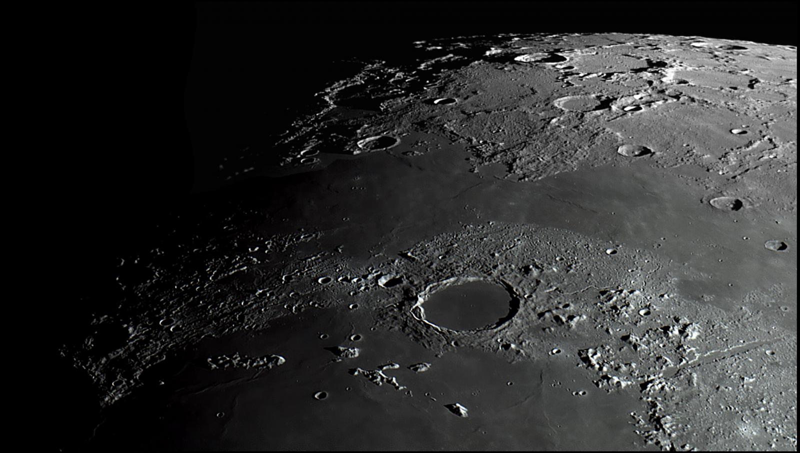 Composite shot from 5/31; Apennine and Caucasus mountains 5/29 - Lunar ...