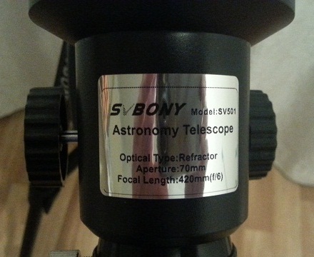 Svbony 70mm best sale refractor astronomical telescope