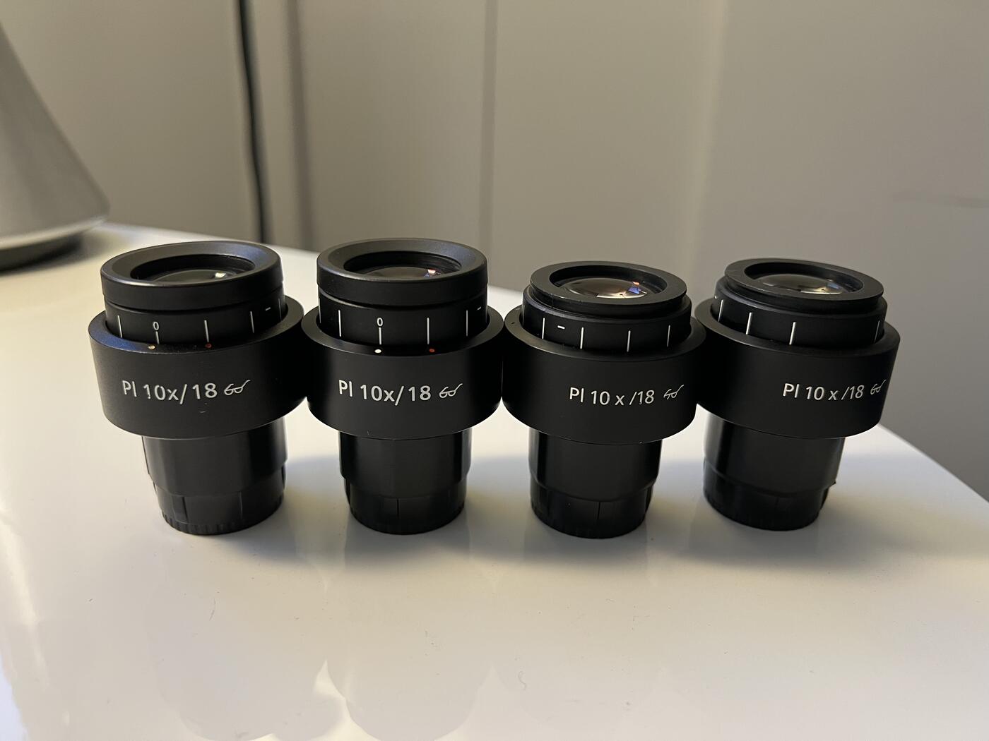 Treasure trove of Zeiss/Leica/Unknown microscope eyepieces 