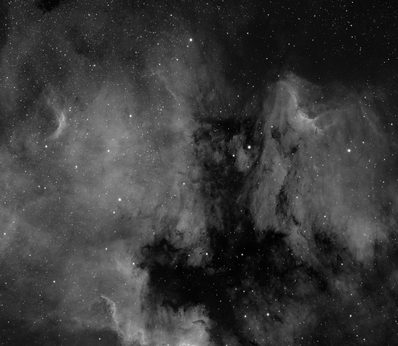 North American nebula in hydrogen alpha - Beginning Deep Sky Imaging ...