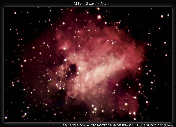 M17 Swan Nebula Experienced Deep Sky Imaging Cloudy Nights