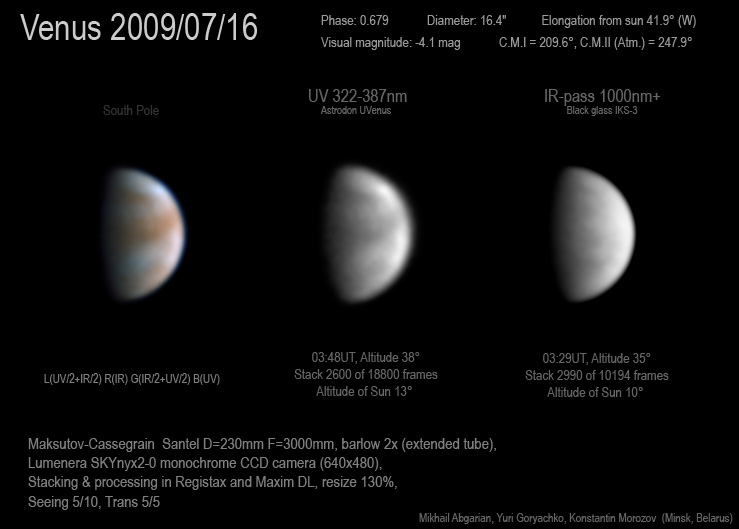 Bright Spot On Venus - Major & Minor Planetary Imaging - Cloudy Nights