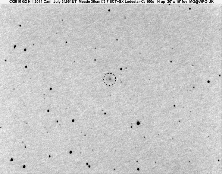 Comet Hill - 1st shot - Solar System Observing - Cloudy Nights