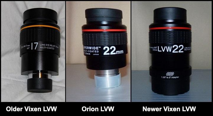 Vixen LVW eyepieces - Eyepieces - Cloudy Nights