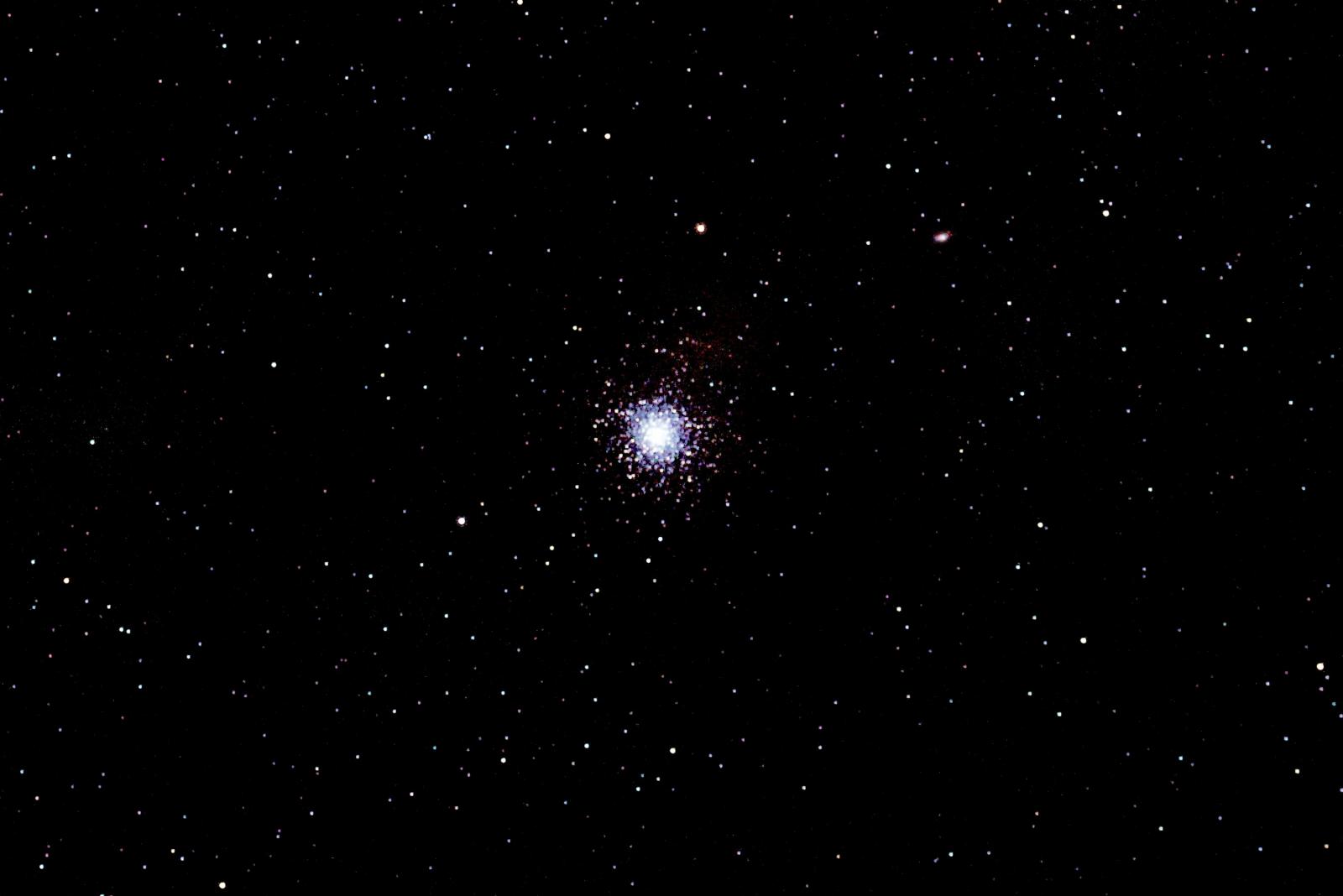 M13 with Zeiss Tele Tessar 300 / 4 - Beginning Deep Sky Imaging