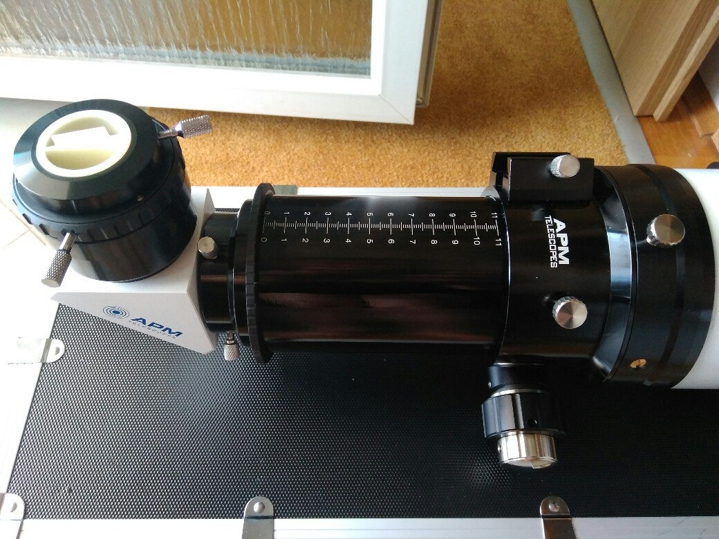 APM Apo Astrograph 107mm f 6.5 with test report comments