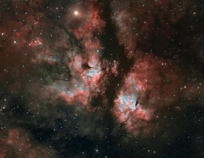 Sadr Region Nebula Complex Hasiisii Palette Beginning Deep Sky