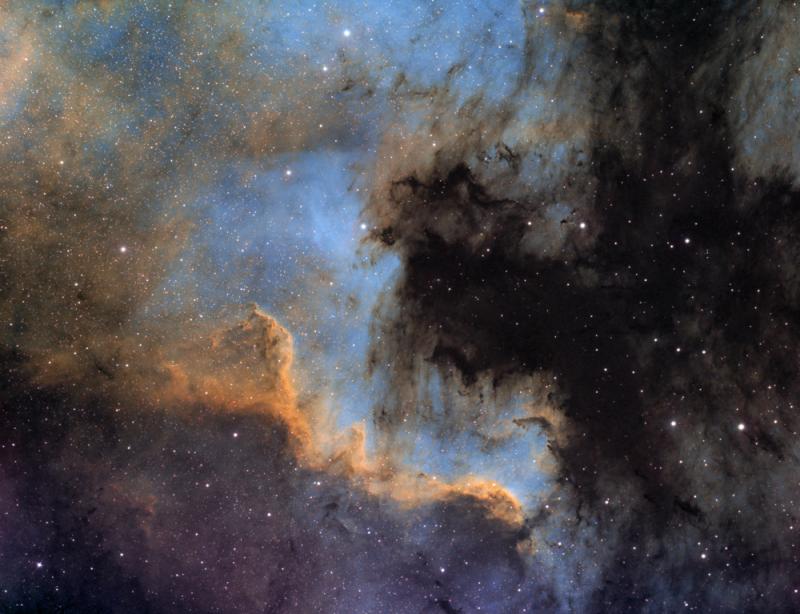 NGC7000 - The North America Nebula - SHO - Beginning Deep Sky Imaging ...