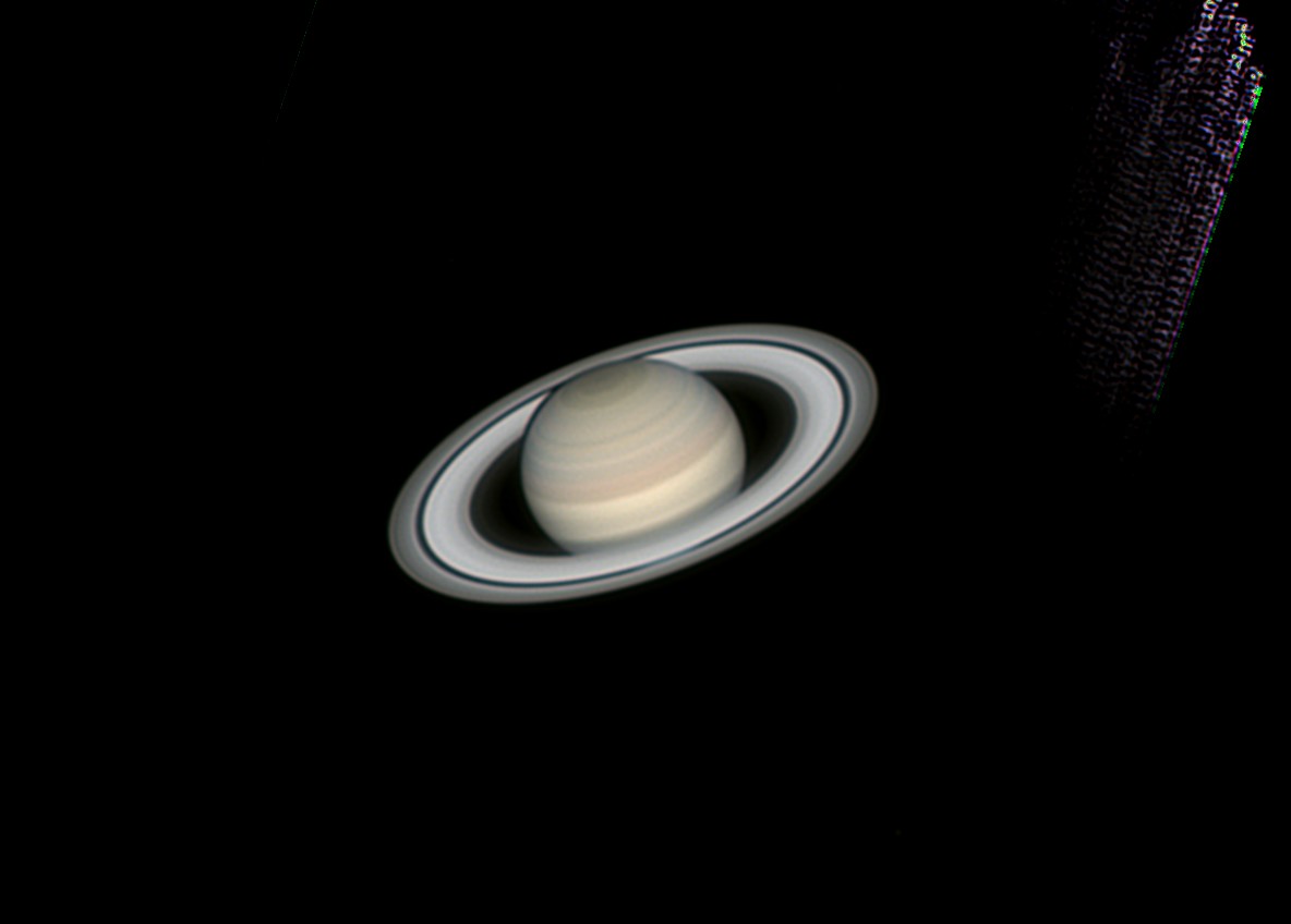 Реальное фото сатурна в телескоп