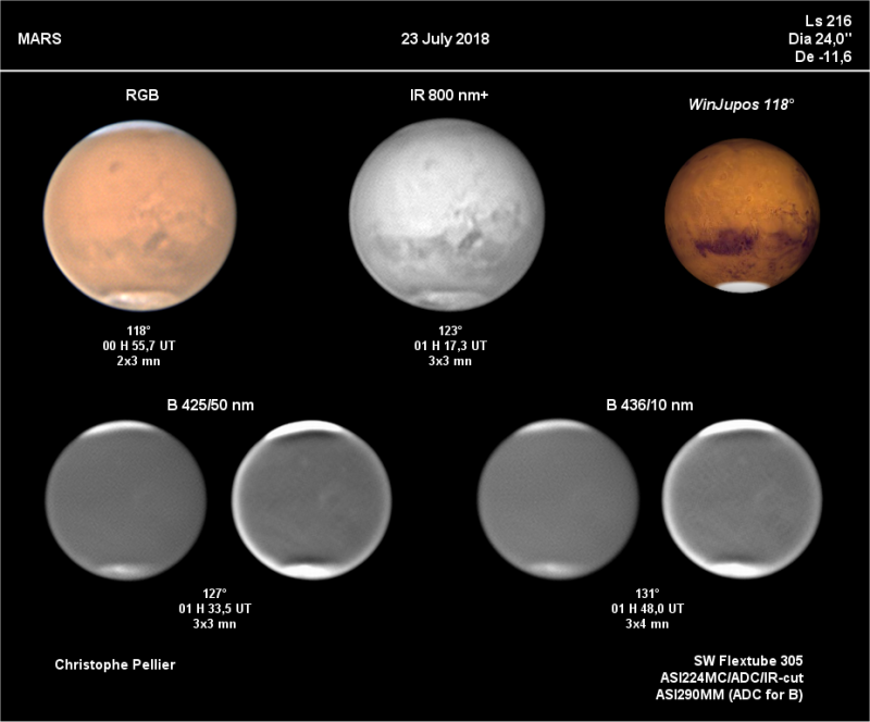 Good seeing on Mars last night+a bit of spectroscopy - Major & Minor ...