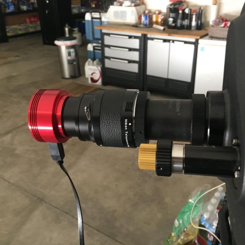 Eyepiece projection or barlow when using DSLR for EAA? Electronically