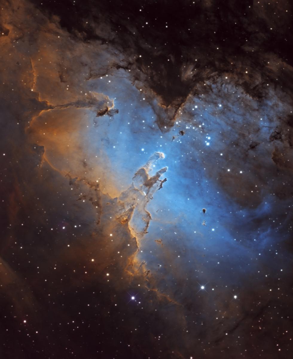 Hubble palette M16 - Experienced Deep Sky Imaging - Cloudy Nights