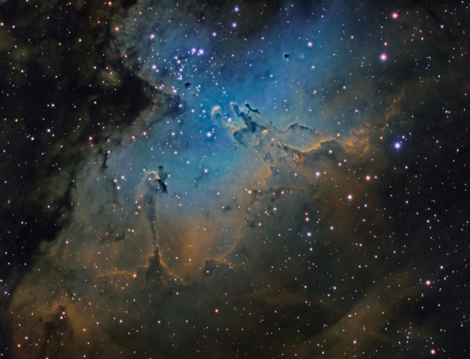 M16 - The Pillars of Creation - SHO - with my Meade 10