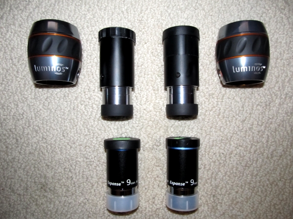 Luminos eyepieces clearance