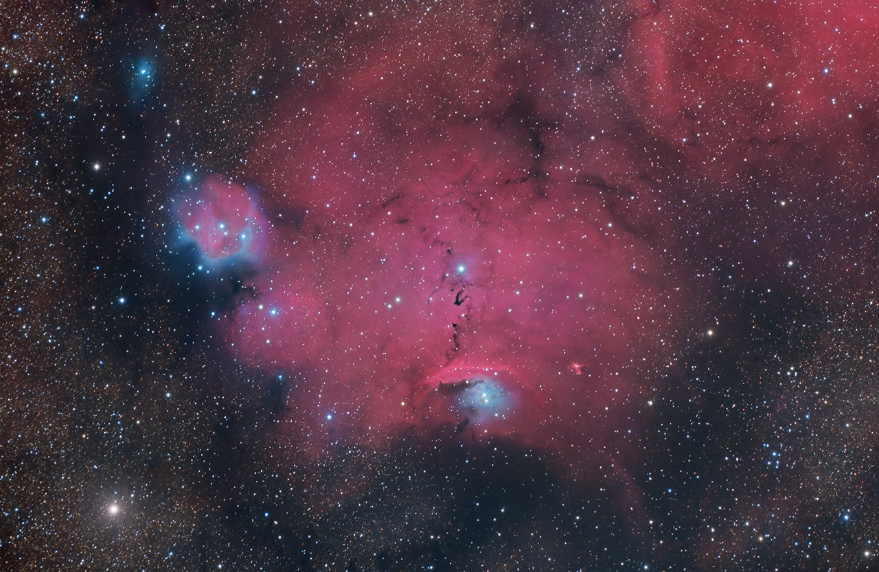 Ic 4685 Ic 1274 Ngc 6559 In Sagittarius Experienced Deep Sky Imaging Cloudy Nights