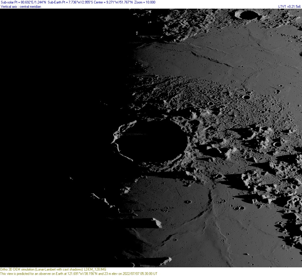 Secondary light inside black Plato - Lunar Observing and Imaging ...