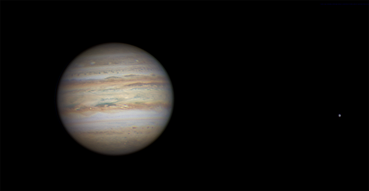 Jupiter and Europa 7/14/22 8042Z - Major & Minor Planetary Imaging ...