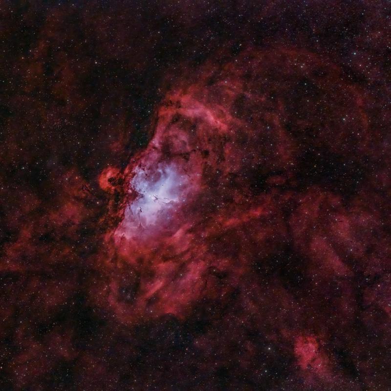 The bird that soars endlessly in the night sky - the Eagle Nebula ...