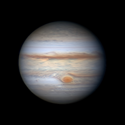 Jupiter and moons from 7-25-22 - Major & Minor Planetary Imaging ...