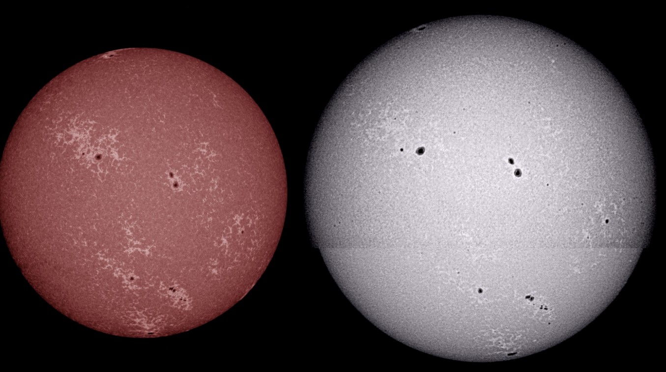 Yesterday's sun @ 393.3nm - Solar Observing and Imaging - Cloudy Nights