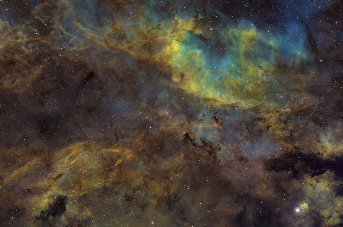 Barnard 344 Area In Cygnus Sho - Experienced Deep Sky Imaging - Cloudy 