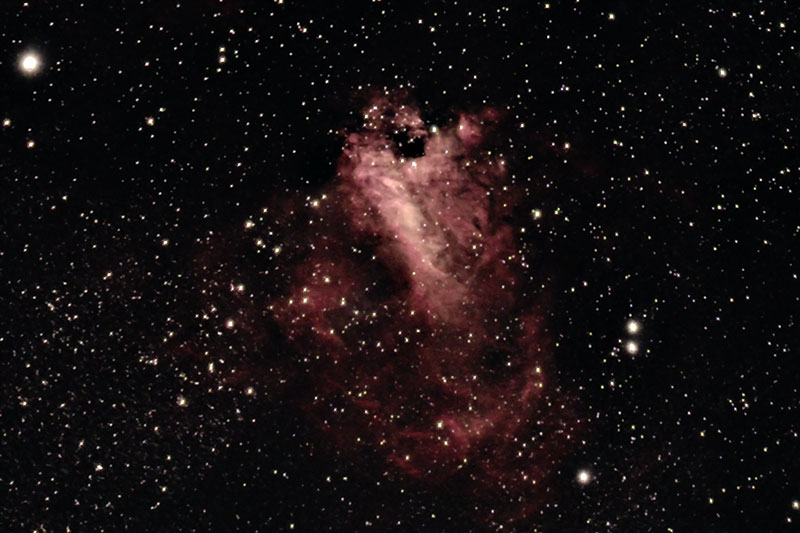 Swan Nebula M17 Beginning Deep Sky Imaging Cloudy Nights