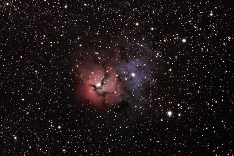 Swan Nebula M17 Beginning Deep Sky Imaging Cloudy Nights