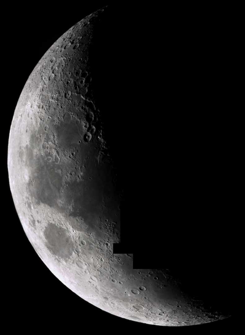 6 Day old moon - Beginning Deep Sky Imaging - Cloudy Nights