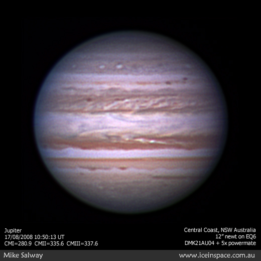 Jupiter Last Night - 17/08 - Major & Minor Planetary Imaging - Cloudy ...