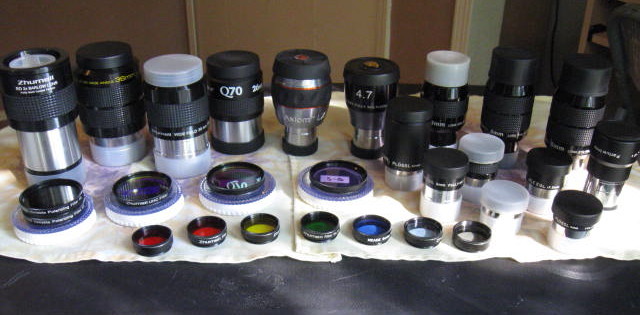 Show us your modest eyepiece collection. - Eyepieces - Cloudy Nights