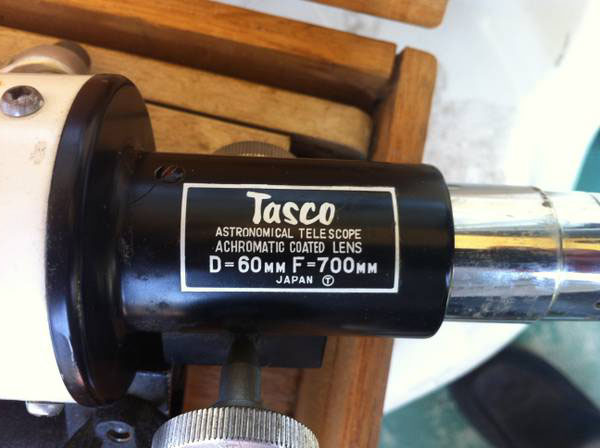 Tasco telescope hot sale 60mm 700mm