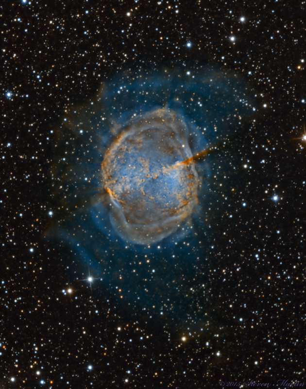 M27 Dumbell Nebula - HOO and HaOIII(sG) - Beginning Deep Sky Imaging ...