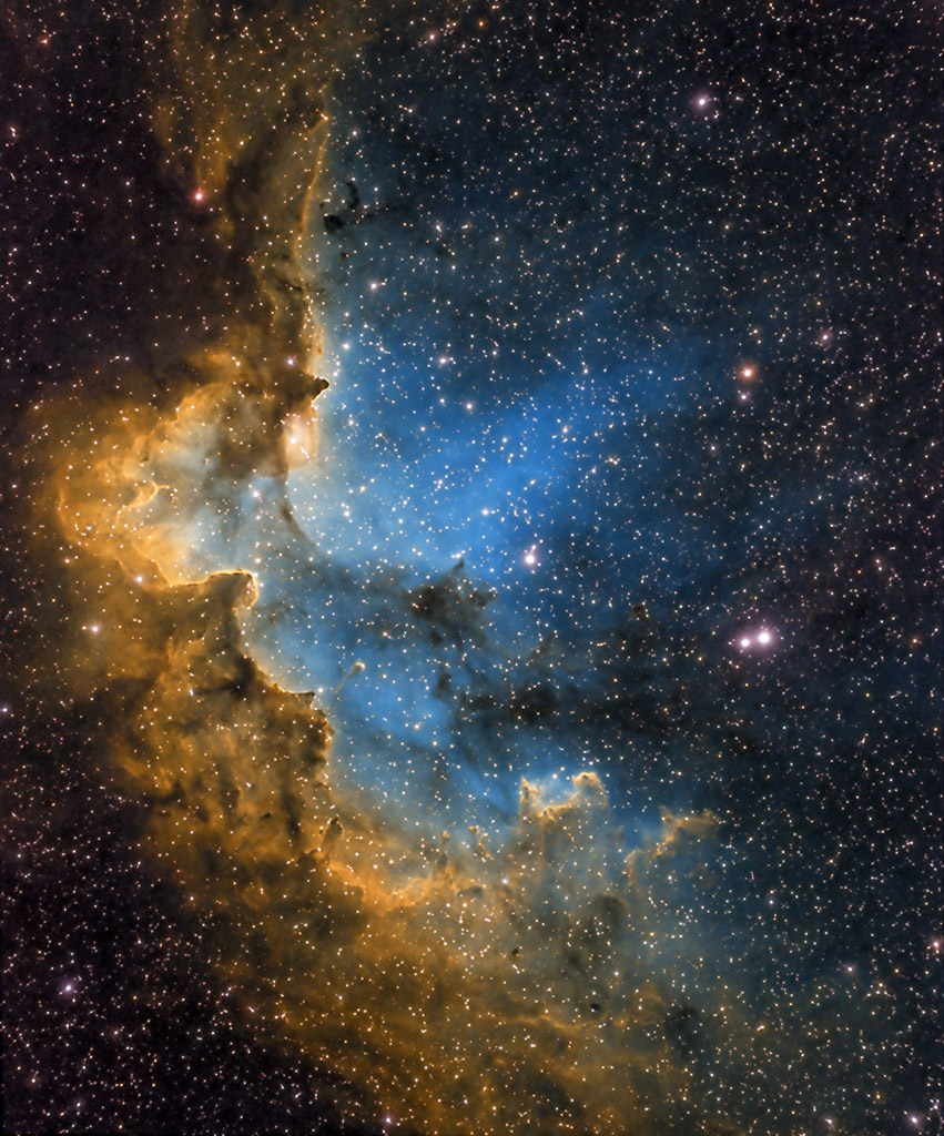 NGC 7380, The Wizard Nebula in Narrowband - Experienced Deep Sky ...